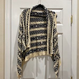 Woolrich sleeveless front open cardigan/duster